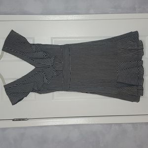 J.O.A. Pinstripe Dress